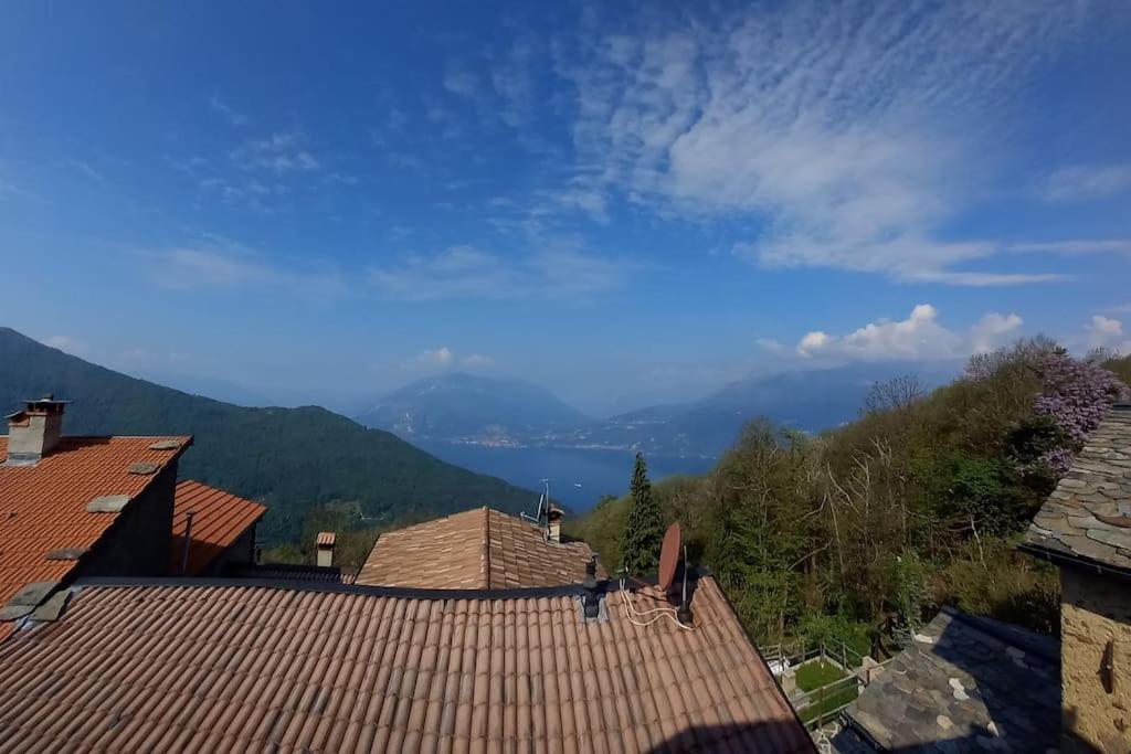 Chalet La Terrazza Vista Lago Bellano Exterior foto